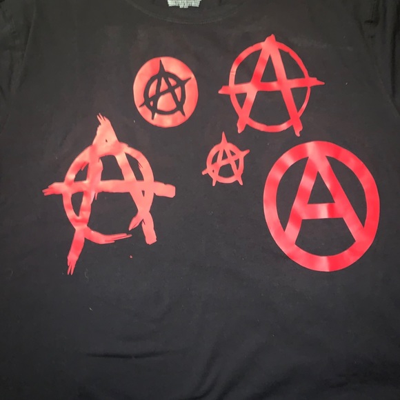 Anarchy Custom T-shirt w/ Matching Face Mask - Picture 6 of 6